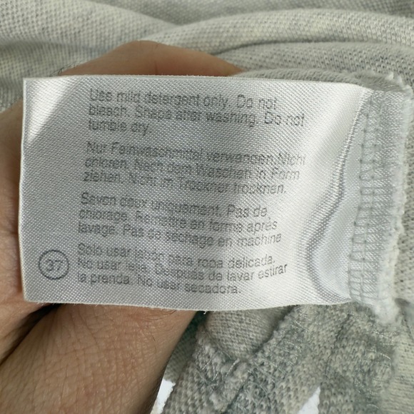 BOSS Hugo Boss Mens Heathered Light Gray Short Sleeve Polo Shirt Size Medium - Picture 6 of 7